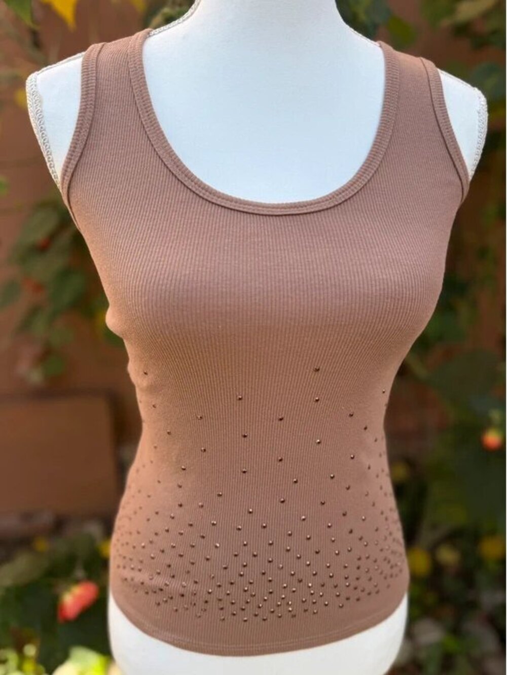 Body Central Rhine Stone Bedazzled Women’s Tank Top Size S